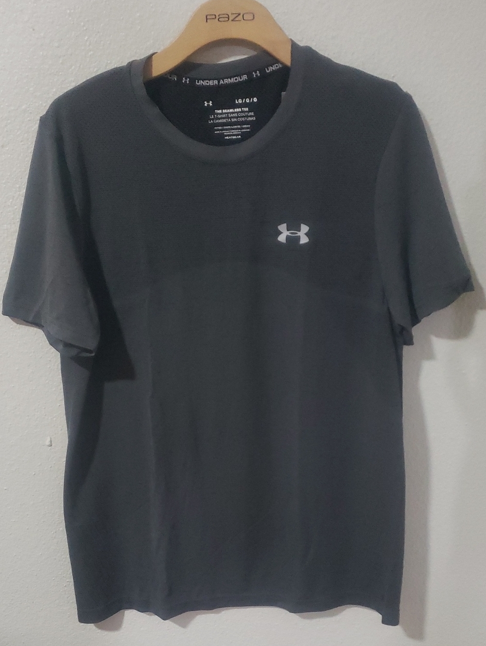 Under Armour Black Short Sleeve Logo Tee